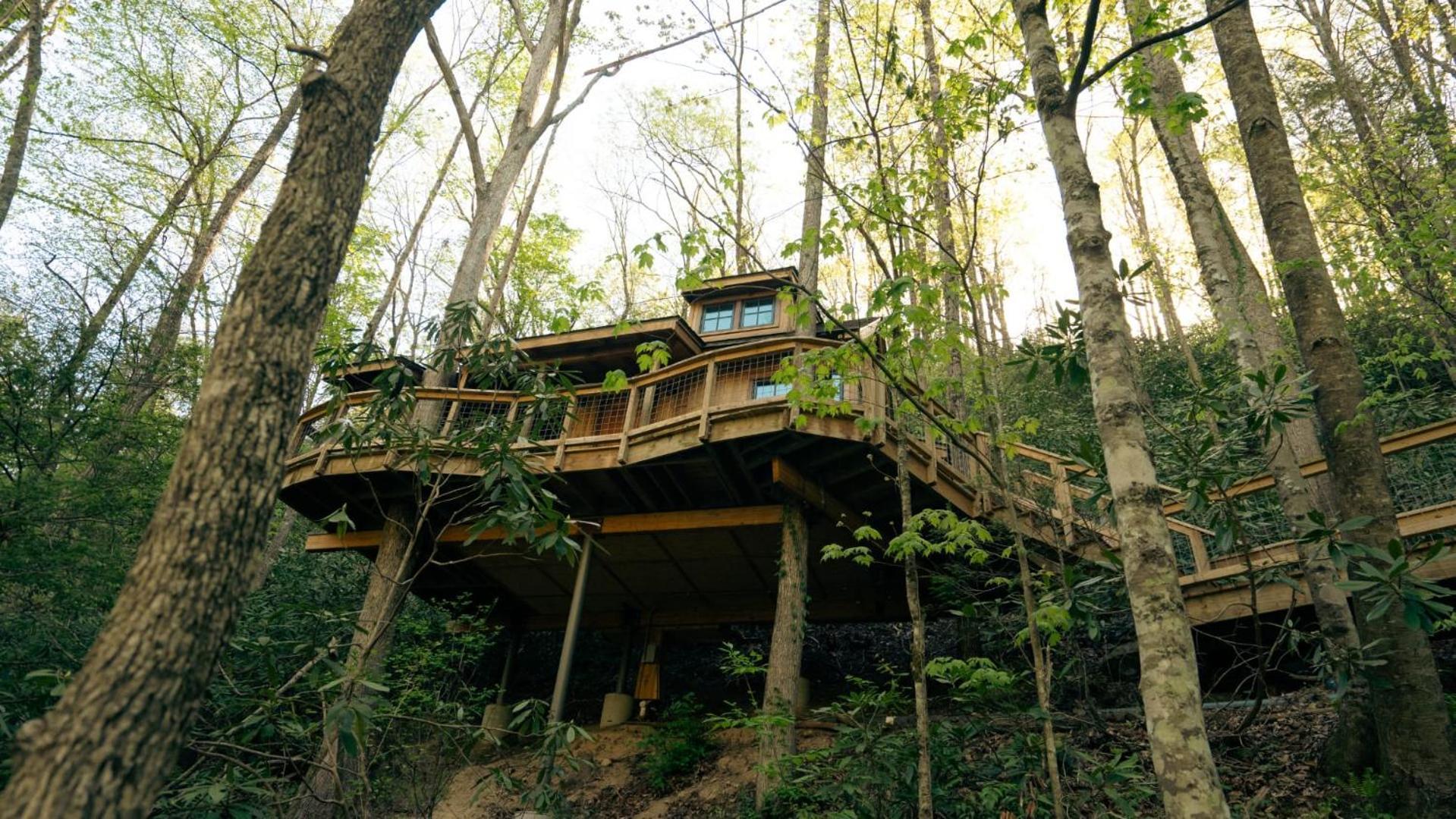 Villa The Dogwood In Treehouse Grove At Norton Creek Gatlinburg Exterior foto